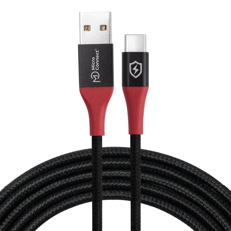 Image of Microconnect MC-AUSBC-SC USB cable 1.5 m USB A USB C Black