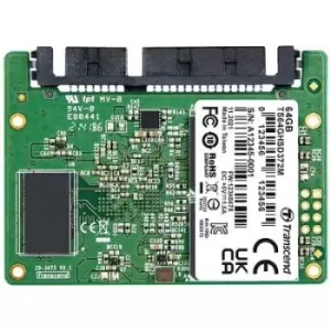 Image of Transcend HSD372M 64GB Internal half slim SSD (industrial-grade) SATA III Retail TS64GHSD372M