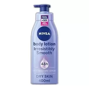 image of Nivea Irresistibly Smooth Body Lotion for Dry Skin 400ml