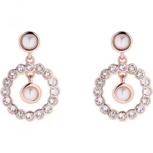 Image of Ted Baker Corali Concentric Crystal Earrings