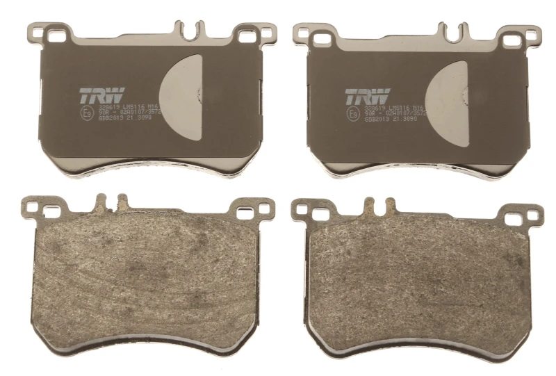Image of TRW GDB2013 Brake pad set prepared for wear warning indicator Brake Pad Set,disc brake (402)