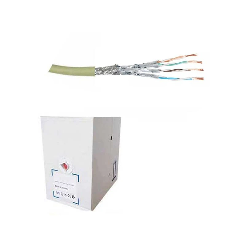 Image of FDL CAT.6a S-FTP STRANDED PATCH CABLE LSZH (305M BOX) - GREY