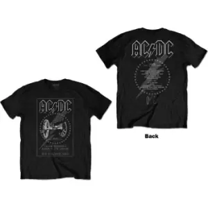 Image of AC/DC - FTATR 40th Monochrome Unisex XX-Large T-Shirt - Black