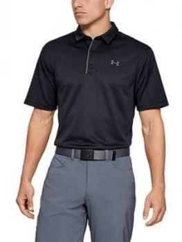 Urban Armor Gear Tech Polo - Black, Size 2XL, Men