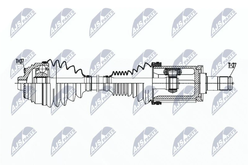 Image of NTY Drive shaft NTY NPW-BM-179