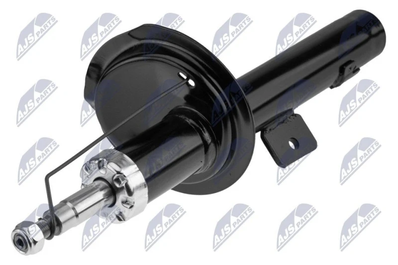 Image of NTY A-CT-024 Shock absorber Front Axle Left, Gas Pressure, Twin-Tube, Suspension Strut, Bottom Clamp Shock Absorber (854)