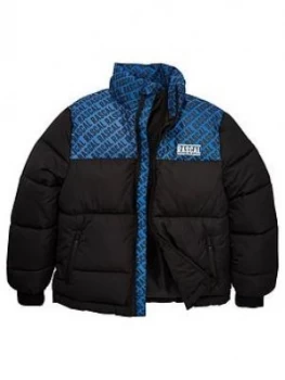 Image of Boys, Rascal Astrid Padded Jacket - Black, Size 11-12 Years