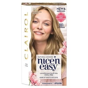 image of Nice n Easy 8A Medium Ash Blonde Blonde