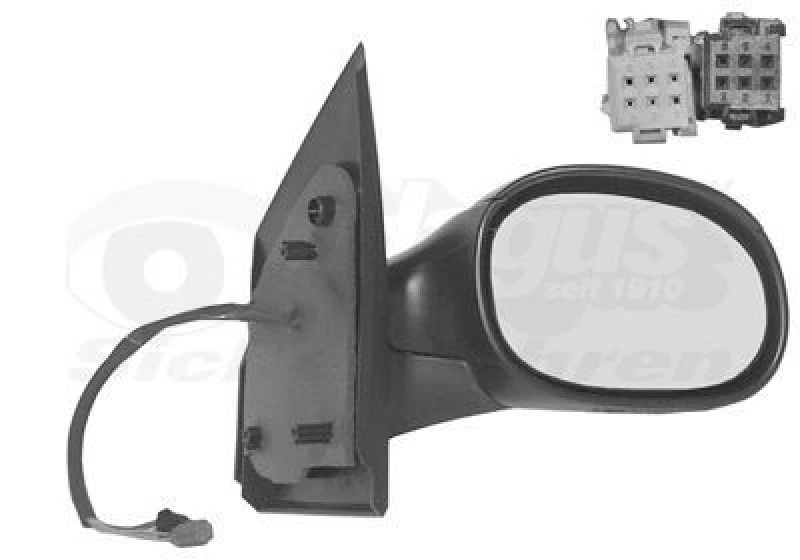 Image of VAN WEZEL Wing mirror VAN WEZEL 0917808