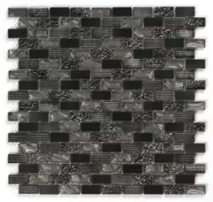 image of House of Mosaics Harlem Natural Stone 300x300mm Mosaic Tile