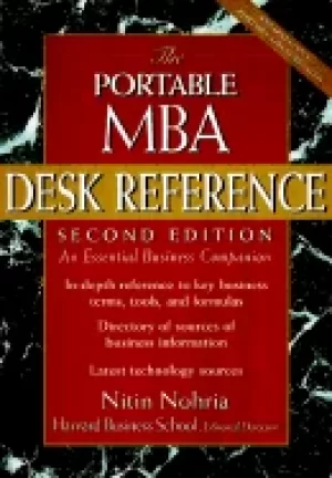 Image of portable mba desk reference an essential business companion