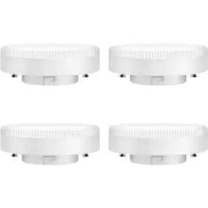 Image of 9W G53 LED Light Bulb, Daylight 6500K (Pack of 4)