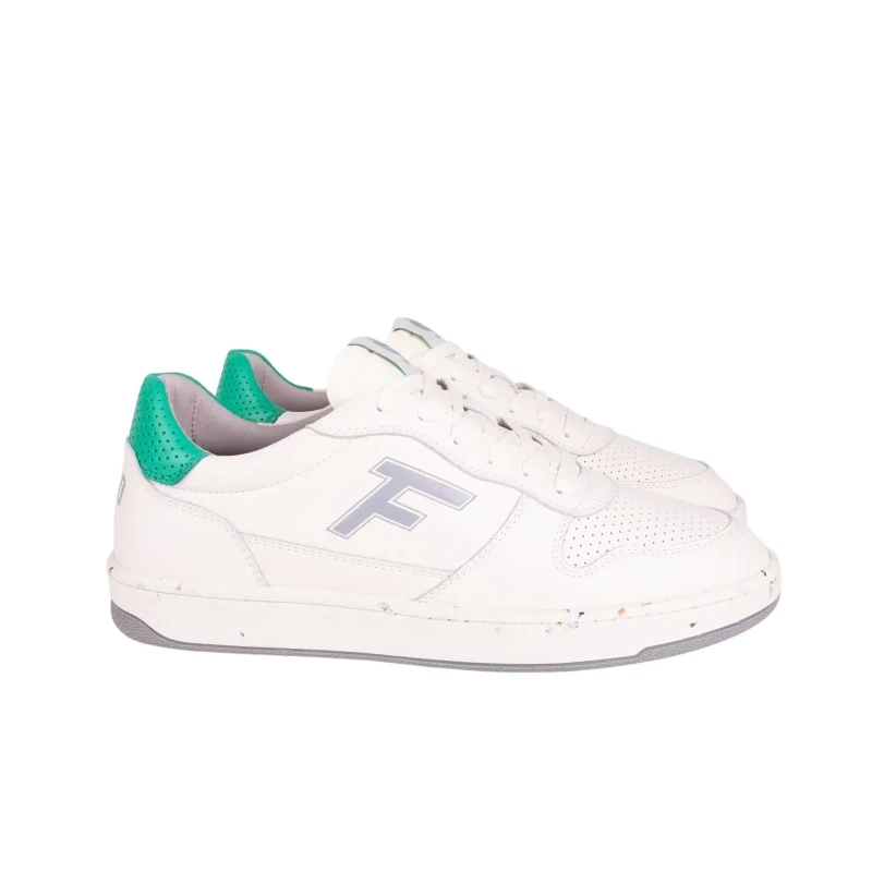 Image of Faguo Leather Trainers Faguo Alder Blanc Male 39