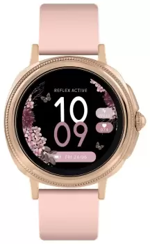 Image of Reflex Active Series 25 Pink Strap Smart Calling Watch