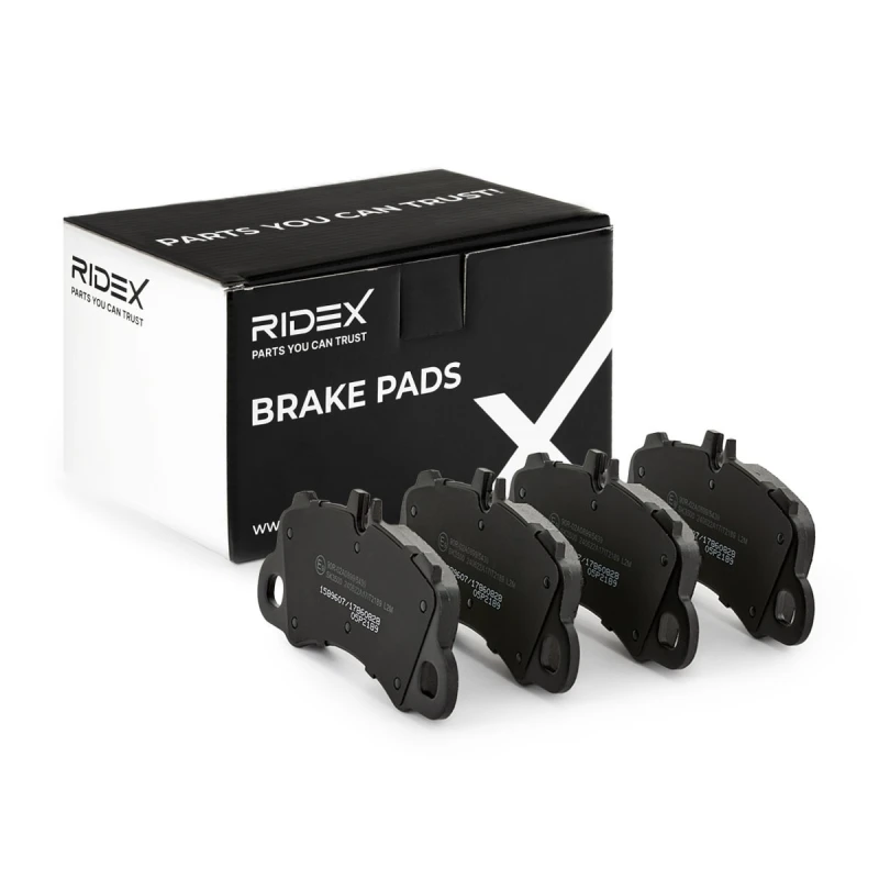 Image of RIDEX Brake pad set RIDEX 402B1713