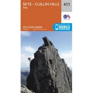 Image of Skye - Cuillin Hills - Soay by Ordnance Survey (Sheet map, folded, 2015)