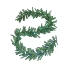 Image of Twinkly Pre-lit 2.7m Garland With 50 Multicoloured Smart LEDs