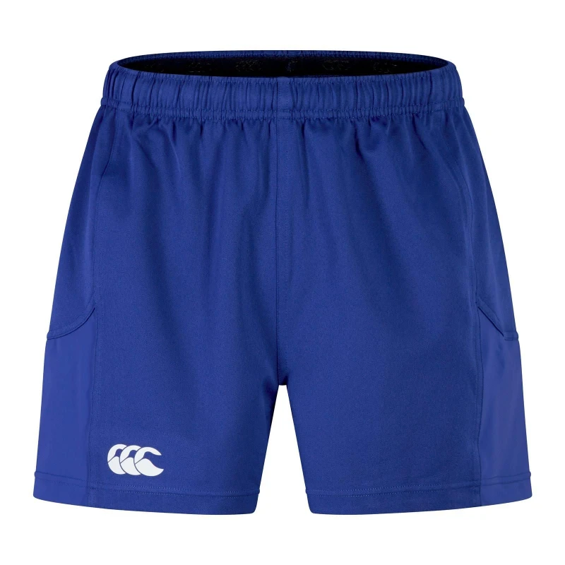 Image of Canterbury Canterbury Men Advantage Rugby Shorts in Blue Size: Medium Blue M Male 5063693811259