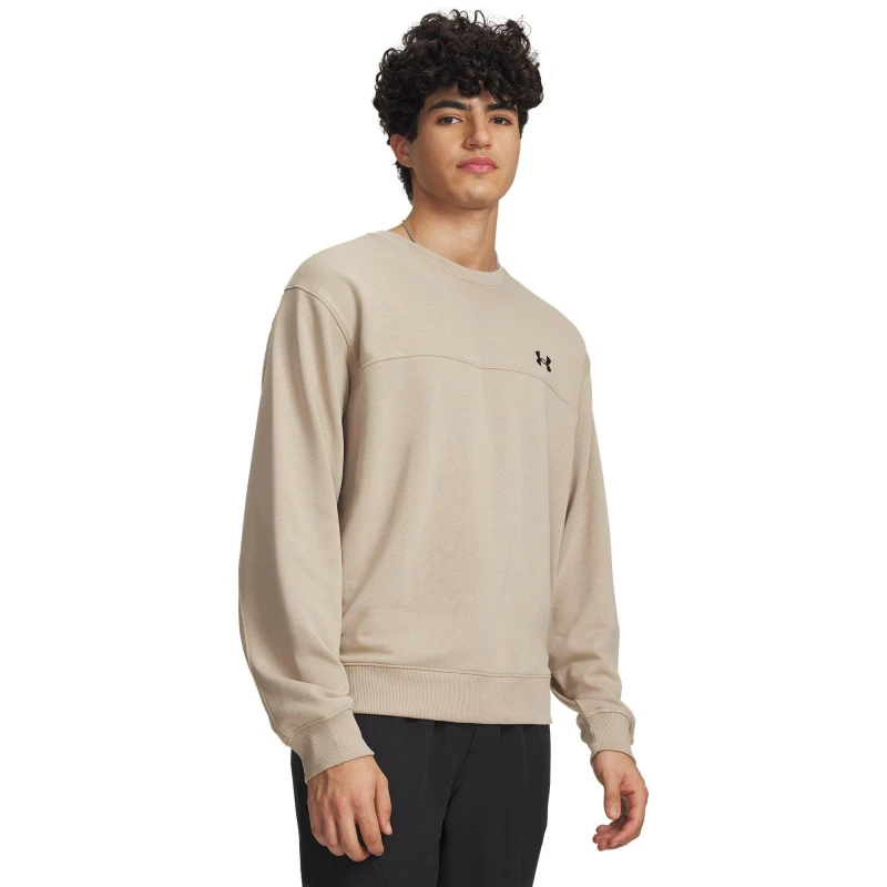Image of Under Armour UA Rival LW Crew C Khaki/Black male L