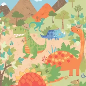 Image of Dinosaur Kids Wall Art Multi