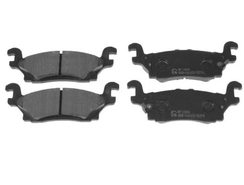 Image of Blue PRINT ADA104222 Brake pad set Rear Axle, with acoustic wear warning Brake Pad Set,disc brake (402)