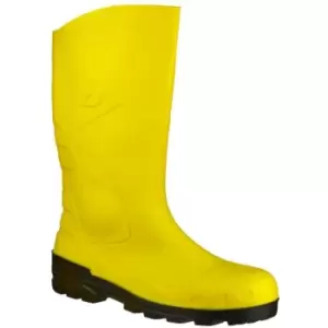 Image of Dunlop Devon Full Safety Wellington Yellow/Black - 5