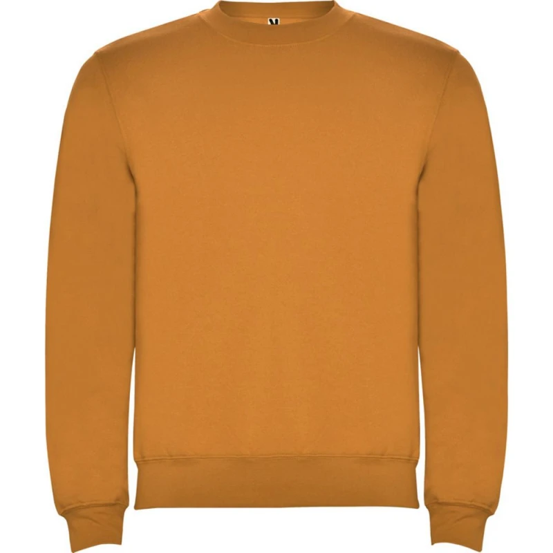 Image of ROLY ROLY Men Clasica Crew Neck Sweatshirt in Mustard Size: X-Small Mustard XS Male 5063574400237