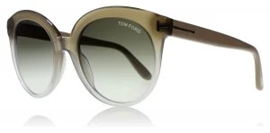 image of Tom Ford Monica Sunglasses Brown 59B 54mm