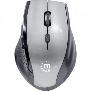 Image of Manhattan Curve Radio WiFi mouse Optical Anthracite
