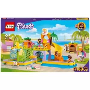 image of LEGO Friends: Water Park Summer Set with Swimming Pool (41720)