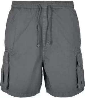 image of Urban Classics Short Cargo Shorts, Darkshadow, Male, Shorts, TB4939-02457