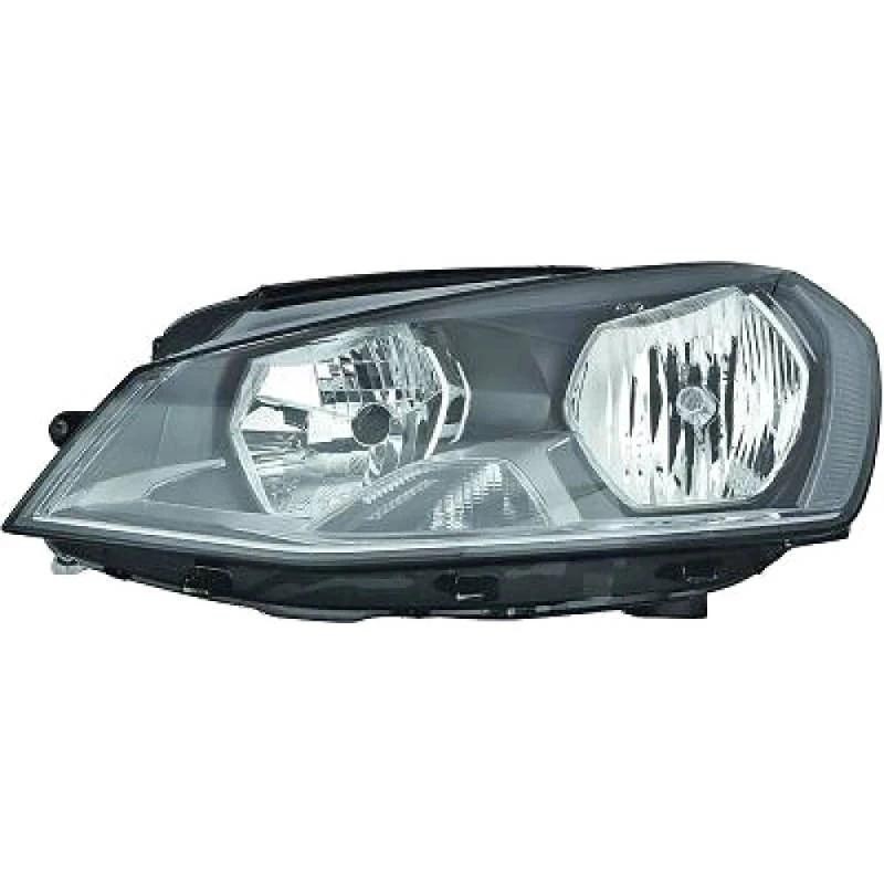Image of DIEDERICHS 2216980 Headlights H7, Right, with motor for headlamp levelling, Halogen Headlight (259)