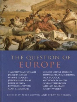 Image of The Question of Europe by Peter Gowan Book
