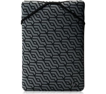 image of HP 15.6" Geo Laptop Sleeve - Black,Patterned