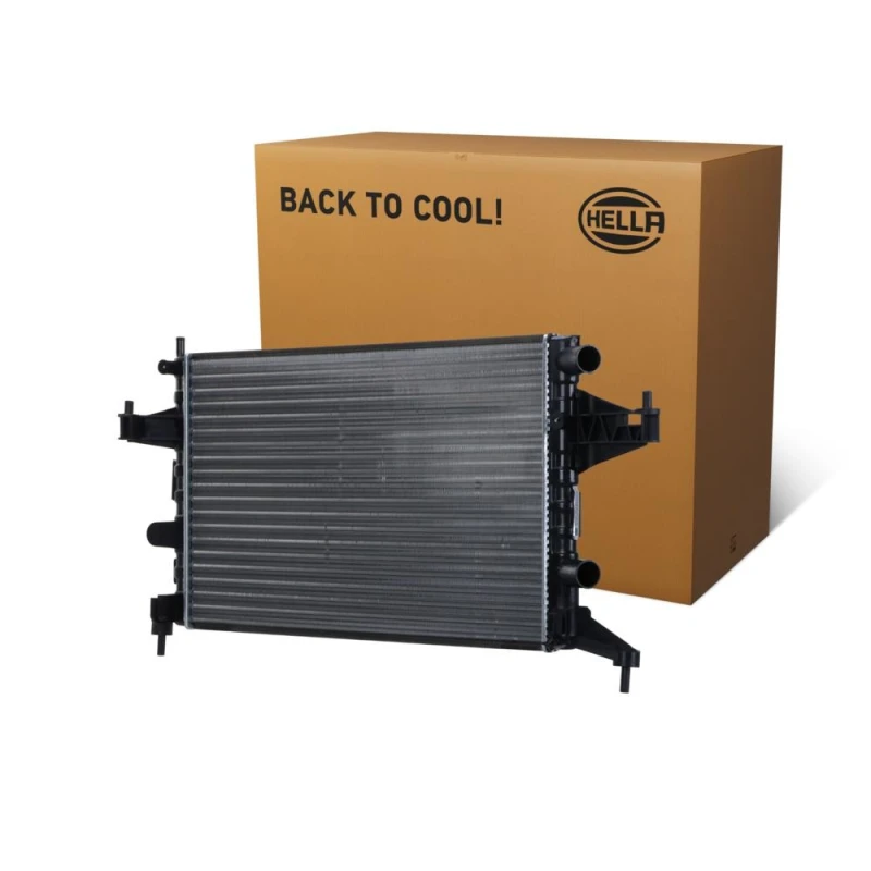 Image of HELLA Engine radiator HELLA 8MK 366 302-621