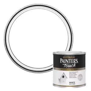 Image of Rust-Oleum Painters Touch White Paint Matt - 250ml