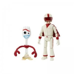 image of Toy Story 4 7" Forky and Duke Caboom