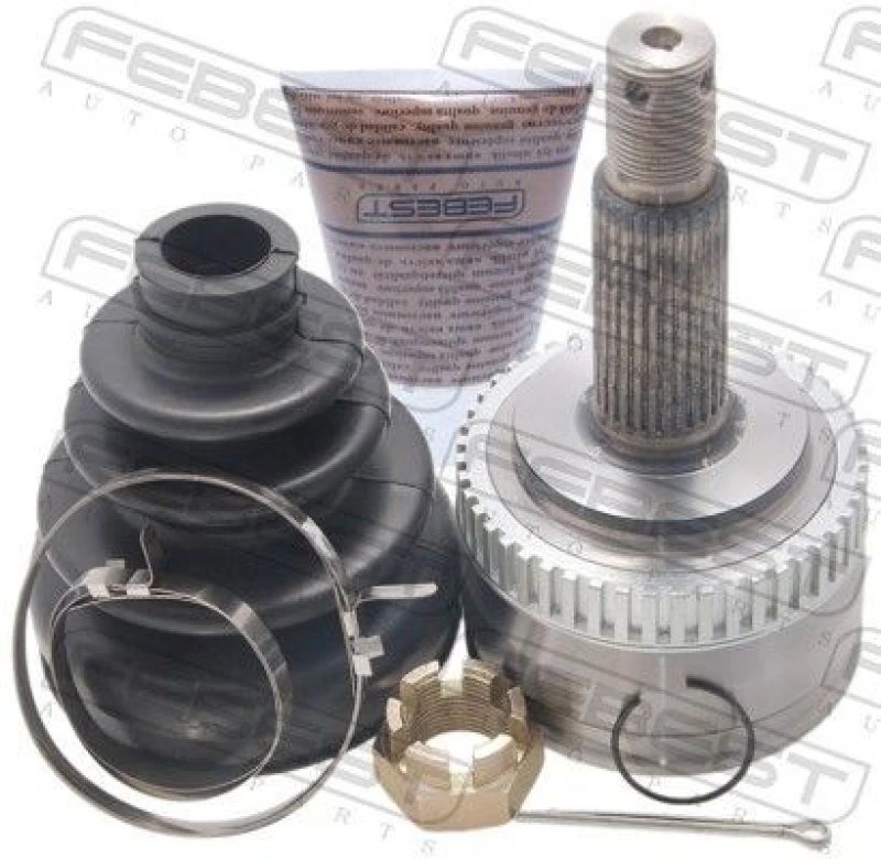 Image of FEBEST 1210-TUCA48 Joint, drive shaft Wheel Side, with ABS sensor ring Joint,drive shaft (236)