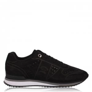 image of Paul And Shark Crew Trebbiatrice Trainers - Black