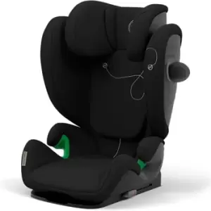 Image of Cybex Solution G I-FIX Car Seat - Moon Black