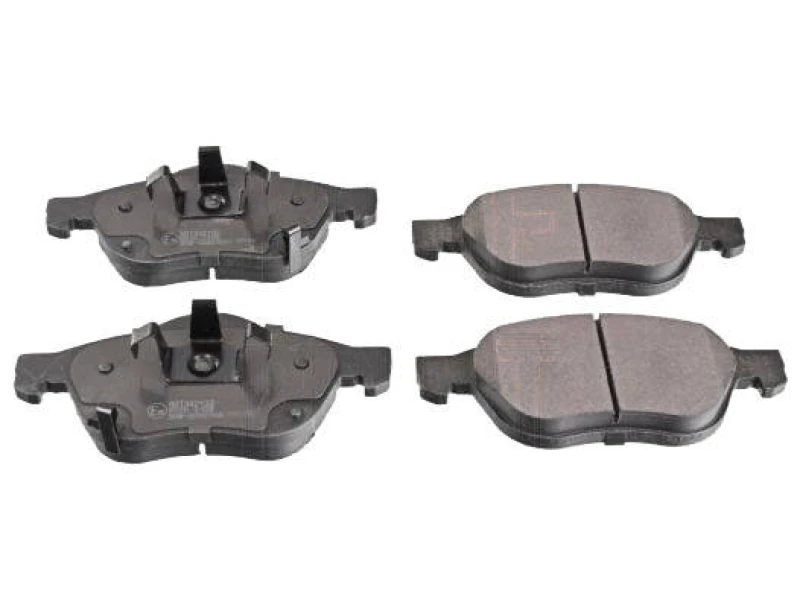 Image of Blue PRINT ADT342132 Brake pad set Front Axle, with acoustic wear warning, with piston clip Brake Pad Set,disc brake (402)