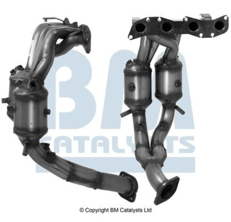 Image of BM CATALYSTS BM91342H Catalytic Converter Non-approved Ceramic Catalyst Converter (429)