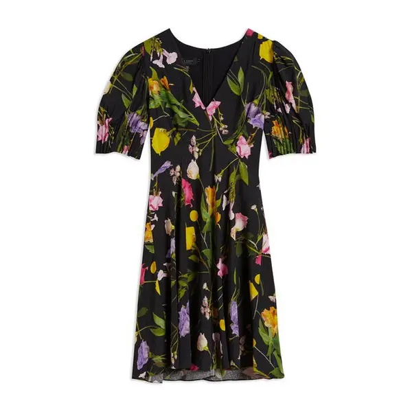 Ted Baker Opallie Mini Dress - Black 8