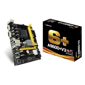 Image of Biostar A960D Plus V3 AMD Socket AM3 Motherboard