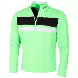 Image of Callaway 2022 COLOUR BLOCK CHILLOUT JACKET SUMMER GREEN - L