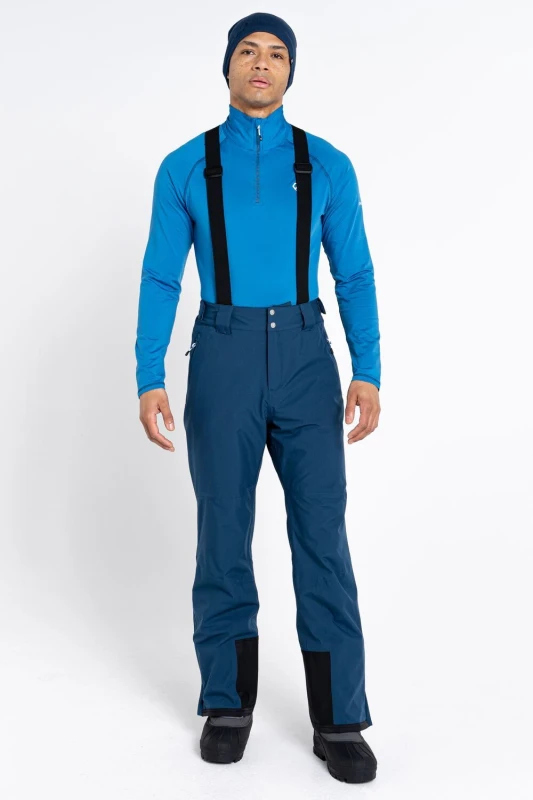 Image of Dare 2b Dare 2b Men 'Achieve Ii' Waterproof Ski Pants in Dark Blue Size: Small Dark Blue S Male 5059404836208