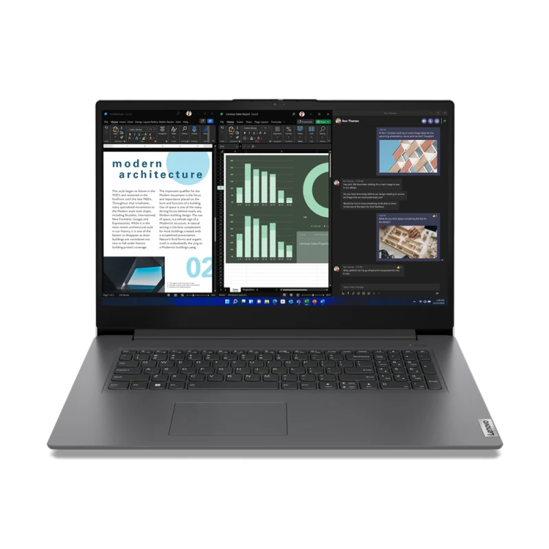 Image of Lenovo V17 G4 IRU Intel Core i7-13620H 16GB RAM 512 SSD 17.3" Windows 11 Pro Laptop 83A2004PUK