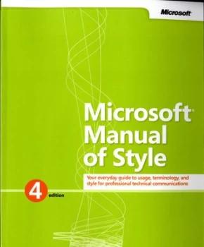 Image of Microsoft manual of style by - Microsoft Corporation
