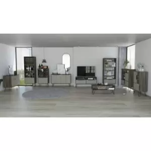Image of small sideboard with 2 doors and drawer NE915