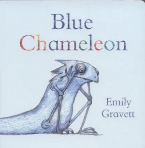 Image of Blue Chameleon by Emily Gravett Book